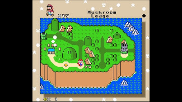 [SMW Hack - JUMP (Janked Up Mario Party)] 1-2(N): Mushroom Ledge