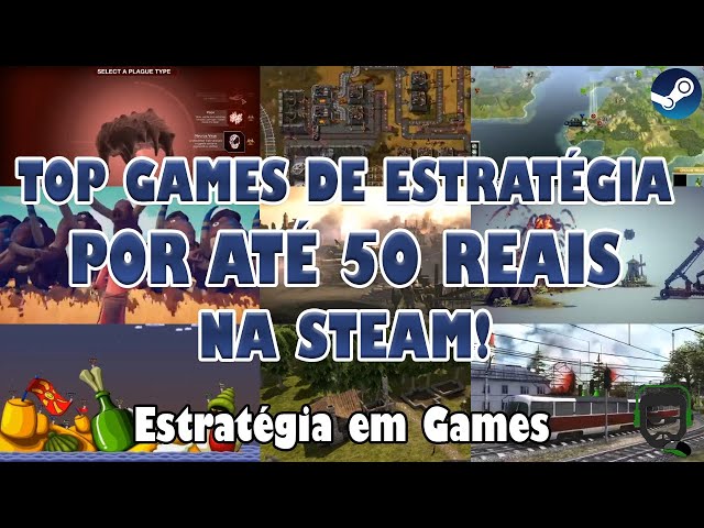 5 jogos de estratégia que valem a pena pegar na promoção da Steam