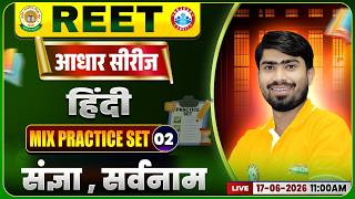 REET Level 1 Hindi Class | Hindi: संज्ञा, सर्वनाम | REET Hindi Practice SET #02 | REET Hindi MCQs