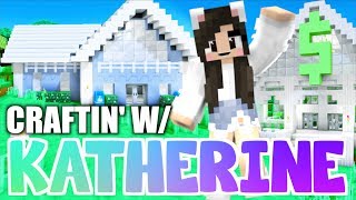 💙Minecraft BANK   POST OFFICE! Craftin' w/ Katherine Ep. 25
