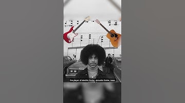 🎸Prince Played 27 Instruments at the age of 20😮  At The Same Time😱 !
