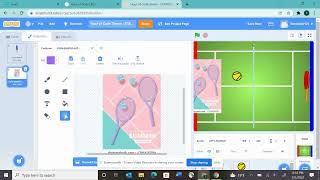 How to Make a Tennis Game on Scratch; Part 1 screenshot 4