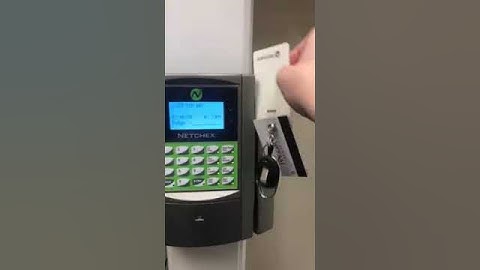 Time Card Machine Instruction 01 2019