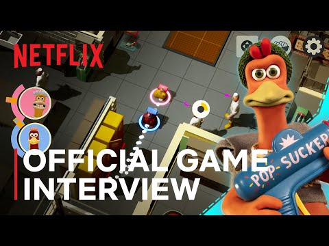 Chicken Run | Official Game Interview | Netflix