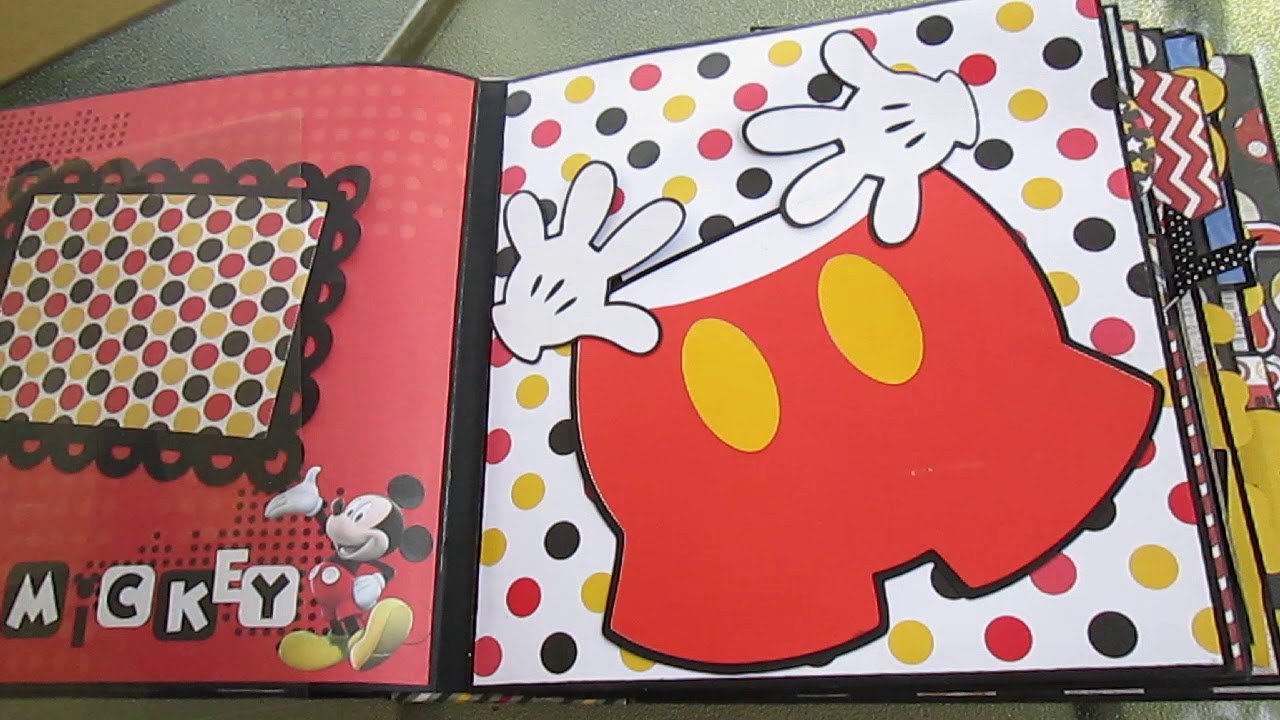 Mickey Mouse Large, Interactive Album