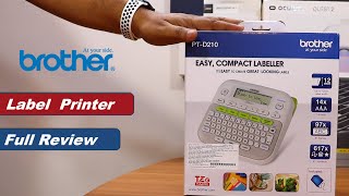 Brother Label Printer | PT-D210 | Full Review 2022 | !! Low Price !!
