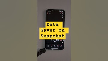 Data Saver on Snapchat