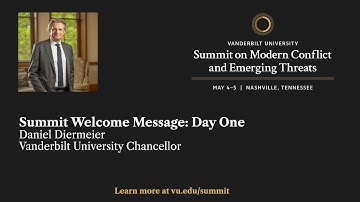 Vanderbilt Summit Opening: Chancellor Daniel Diermeier