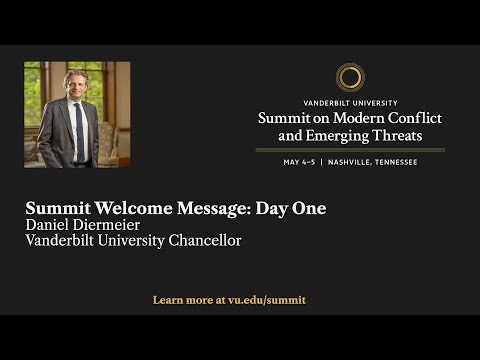 Vanderbilt Summit Opening: Chancellor Daniel Diermeier