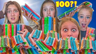 WHO Can EAT the most OTTER POPS?! CHALLENGE w/ The Shumway Show