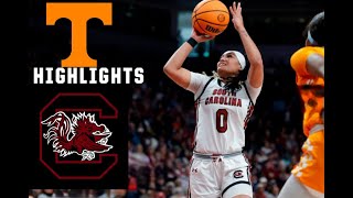 #1 South Carolina VS Tennessee Highlights |  Women's College Basketball |