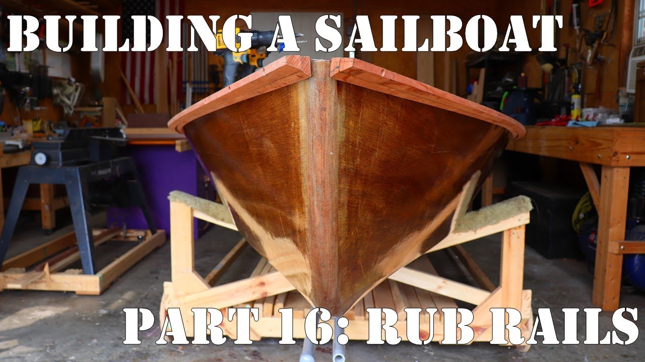 sailboat rub rail