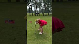 Amazing Golf Swing you need to see | Golf Girl awesome swing | Golf shorts | Ashley Welly