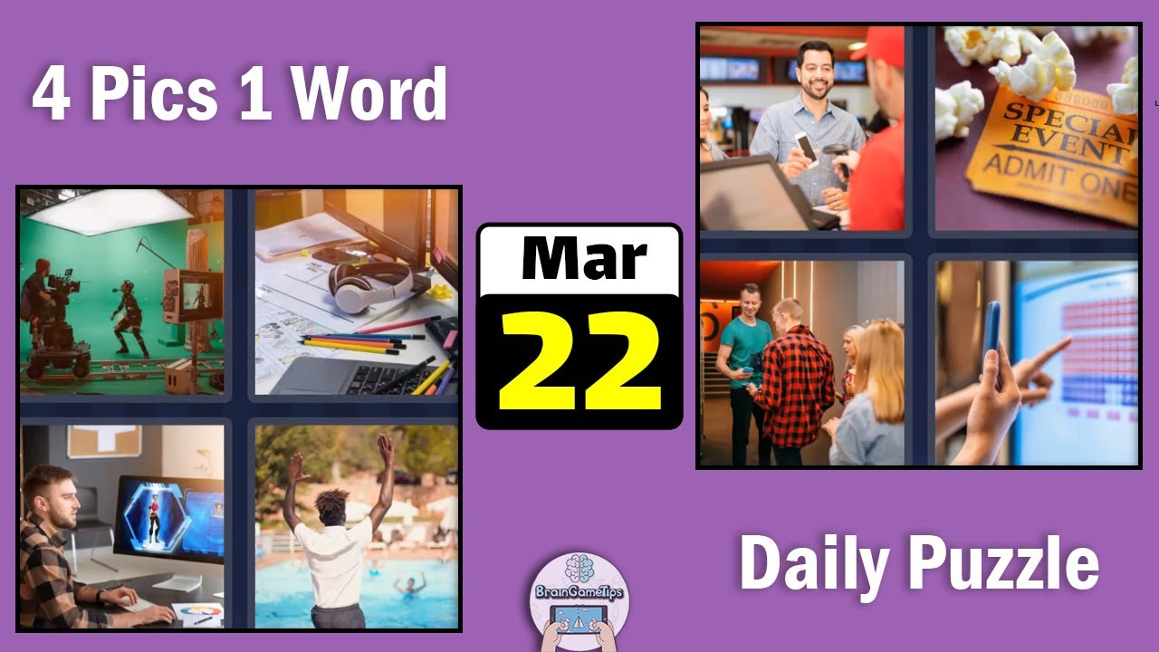4 Pics 1 Word - Daily Puzzle March 22 2022 Answer