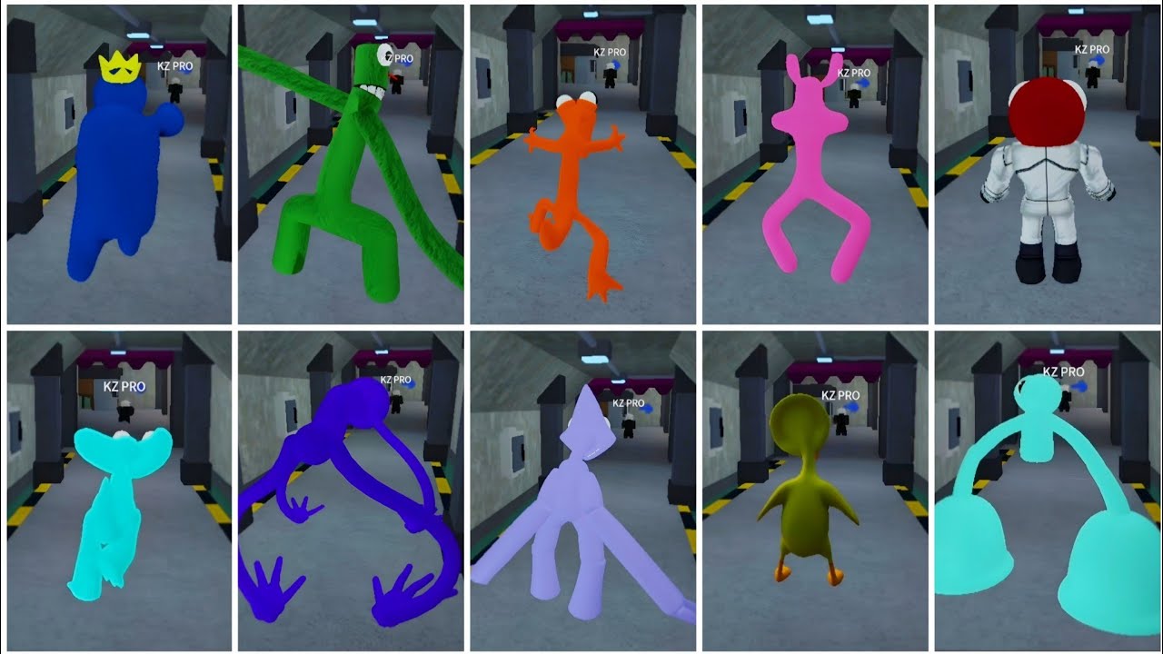 TOP 10 SCARIEST Rainbow Friends Jumpscares! (Roblox Roleplay)