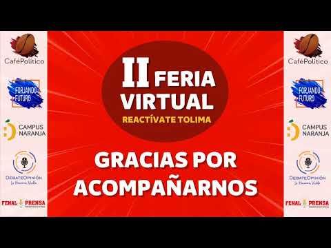 II Feria Virtual Reactivate Tolima