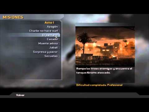 Call of Duty 4:Modern Warfare 1 Bajos recursos(Configuración) HD[Español]