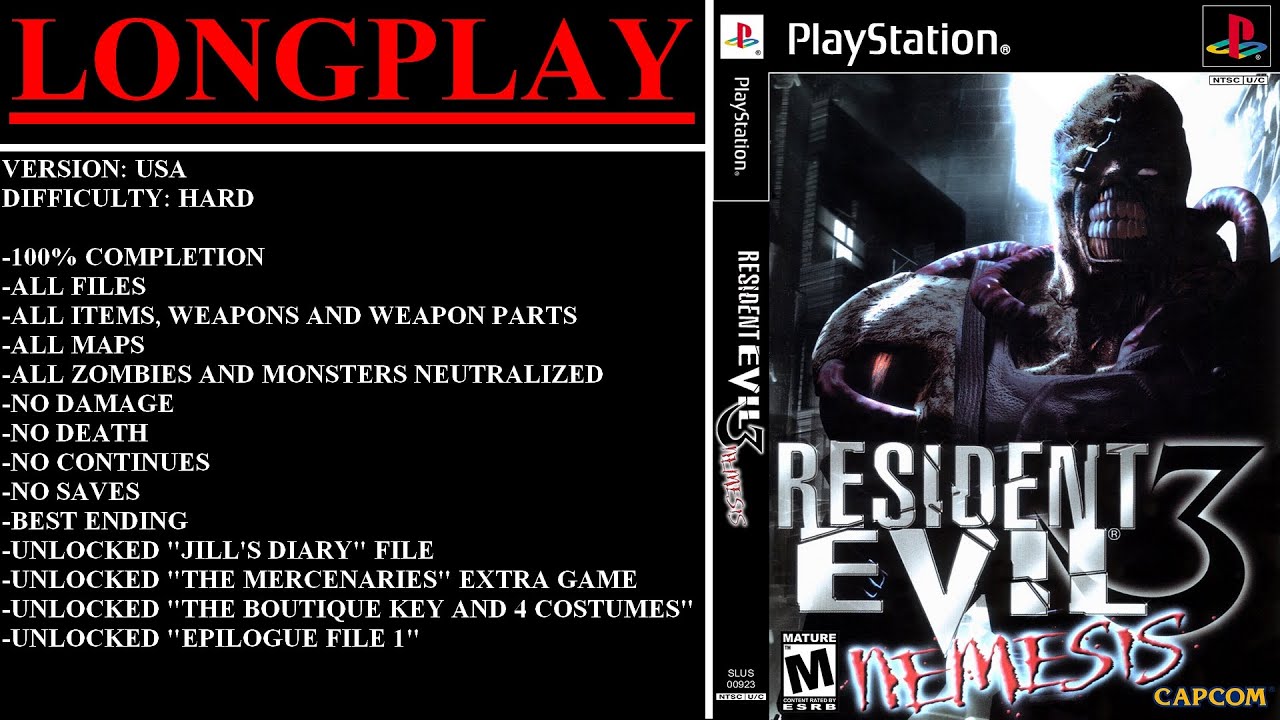 Sophie Negar Cambio Resident Evil 3: Nemesis [USA] (PlayStation) - (Longplay | Hard Difficulty  | Best Ending Path) - YouTube