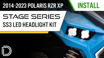 How To: Install 2014-2023 Polaris RZR XP SS3 LED Headlight Kit | Diode Dynamics