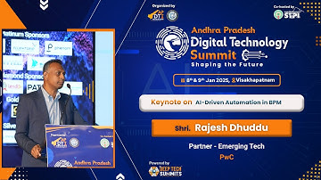 Keynote on AI-Driven Automation in BPM | Rajesh Dhuddu | APDTS25