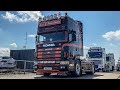 Scania 164 V8 480 | Devon Truckshow | Straight pipe sound | R&J Vanstone