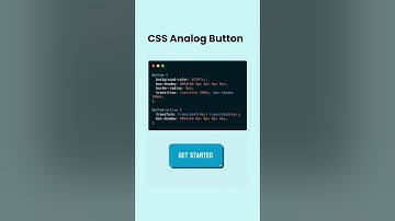 CSS Analog Button CSS Button Box Shadow Beautiful button hover effect