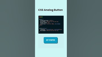 CSS Analog Button CSS Button Box Shadow Beautiful button hover effect