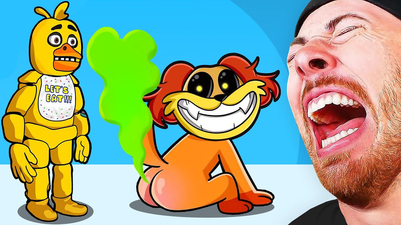 Can FNAF survive Poppy Playtime Chapter 3? (Funny Animations)