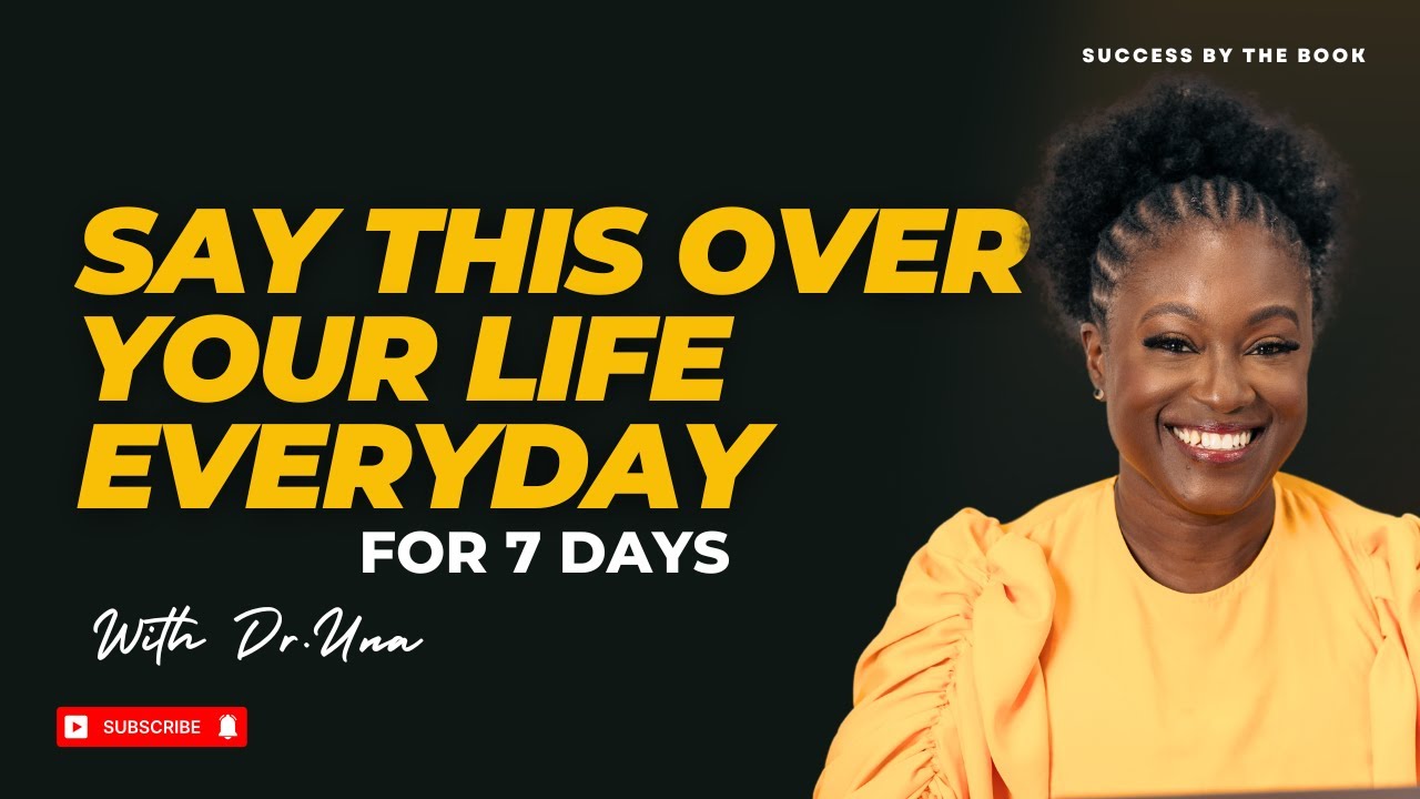 SPEAK THESE 9 BLESSINGS OVER YOURSELF EVERY MORNING