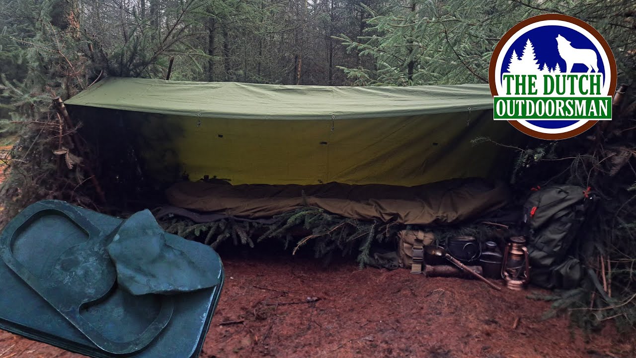 🌲 Bushcraft Overnachting | Comfort & Vaardigheden 🌲 (Deel 3)