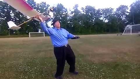 Scratch build motor glider 90 inch polyhedral wing
