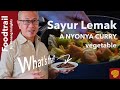 How to make curry sauce with coconut milk | Malaysian vegetable curry | Nyonya curry vegetables