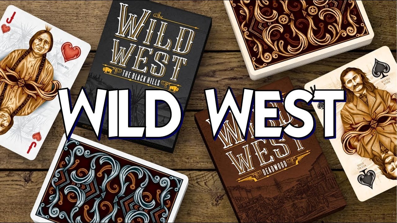 Deadwood Playing Cards WILD WEST 