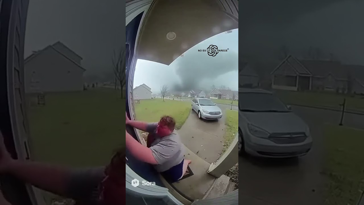 Она не успела открыть дверь, и вот что случилось дальше...😮😱 