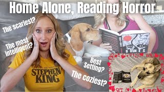 Home Alone and Reading Horror Books 😱 Ranking From Creepy to Terrifying
