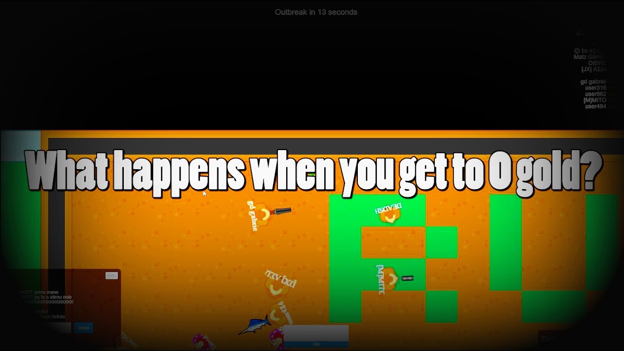 What happens when you get to 0 gold? | Braains.io