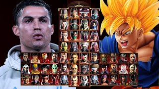 Mortal Kombat 9 - CRISTIANO RONALDO & GOKU SSJ - Expert Tag Ladder - Gameplay @(1080p) - 60ᶠᵖˢ ✔