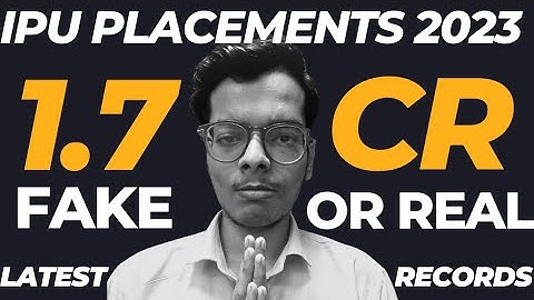 Ipu counselling 2023 for btech | ipu placements 2023 | 1.7 CR Reality | RISHABH JAIN OFFICIAL