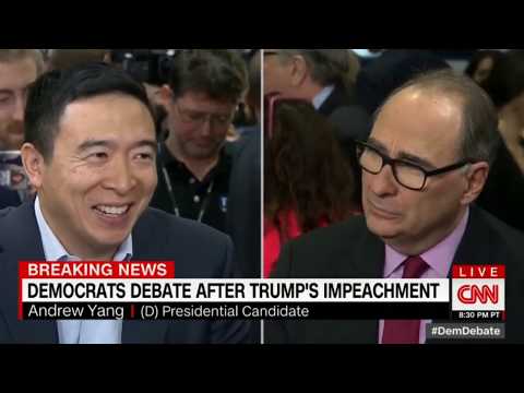 Andrew's Full Post-Debate CNN Interview - December Debate