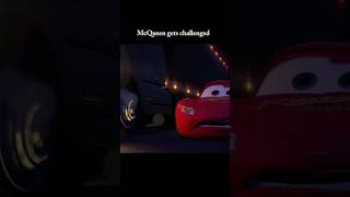 McQueen gets challenged ⚔️ #RedCar 🚗 #CarChallenge 🇺🇸 #Viral #FYP #USA #LuxuryCars #mcqueencar