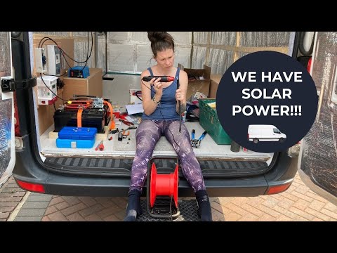 DIY Camper Solar Setup & 12V Battery Wiring | UK Van Conversion Electrics