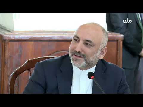 سخنرانی محمد حنیف اتمر در نخستین کمیته ی رهبری شورای مصالحه ی ملی