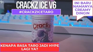 INI BARU NAMANYA CREAMY DINGIN!!! | CRACKZ ICE V6 TARO ICE CREAM BY VAPE ON X TETRA INDONESIA