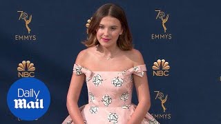 See Millie Bobby Brown On The Emmys Red Carpet Then Vs. Now!