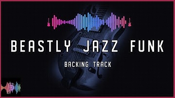 Beastly Jazz Funk Backing Track in C Dorian Blues