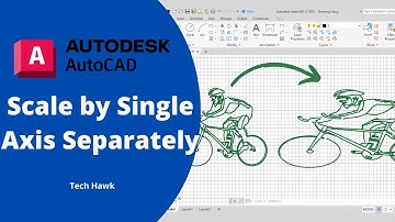 AutoCAD Tutorial: Scaling Objects Along a Single Axis | Scale in One Direction AutoCAD LT