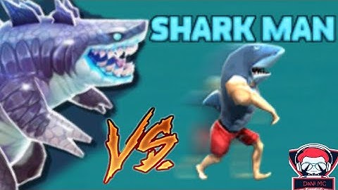 Sharkjira vs Shark Man !! - Hungry Shark Evolution DaNi MC Gaming