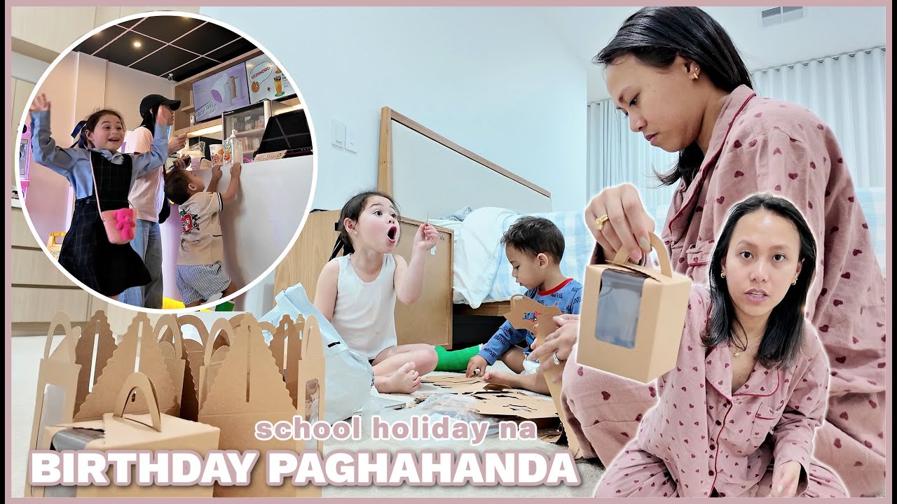 NAGHAHANDA NA PARA SA BIRTHDAY NI BUNSO! LAST DAY OF SCHOOL! ❤️ | rhazevlogs