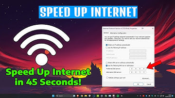 Speed Up Internet Connection in 45 Seconds! (Windows 11/10 PC & Laptop) | How To