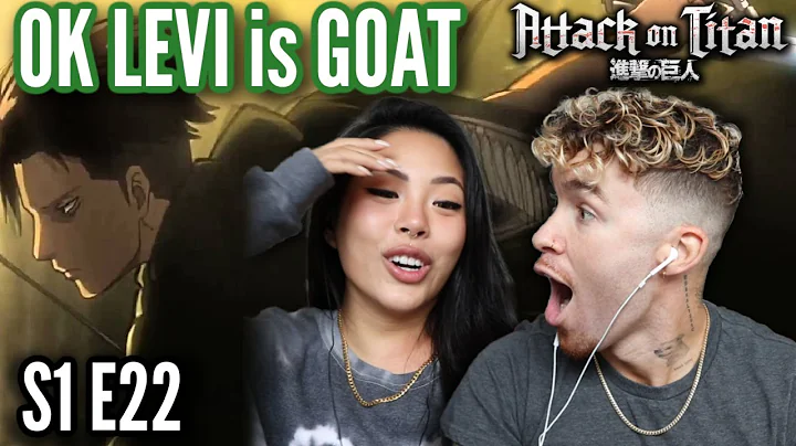 Levi VS Female Titan! LES GO! | Attack on Titan Re...